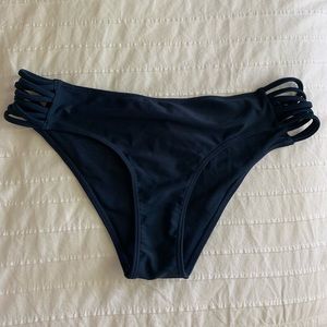 Navy bikini bottom